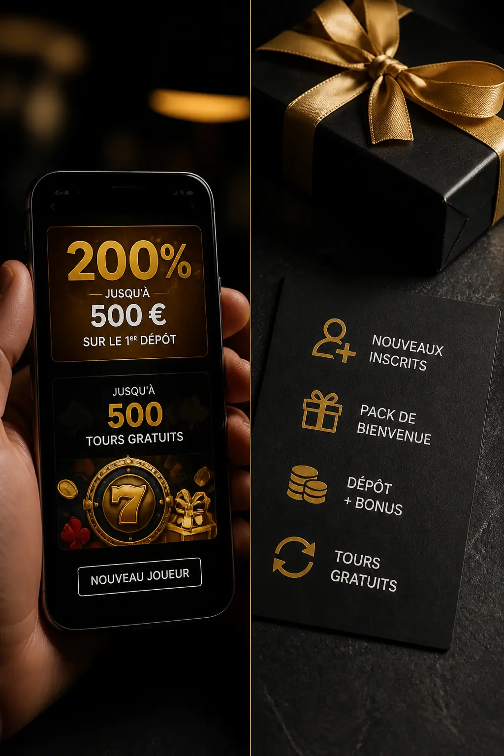Bonus Casino Cresus : 200% jusqu'à 500 € + 500 tours gratuits visual guide for Casino Cresus